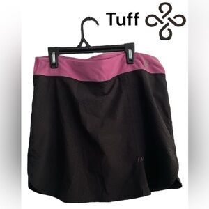 Tuff💜Black and Pink Skort